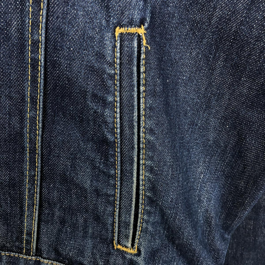 Lee denim jacket, men's size XXL. cotton blue type Vintage Second Hand
