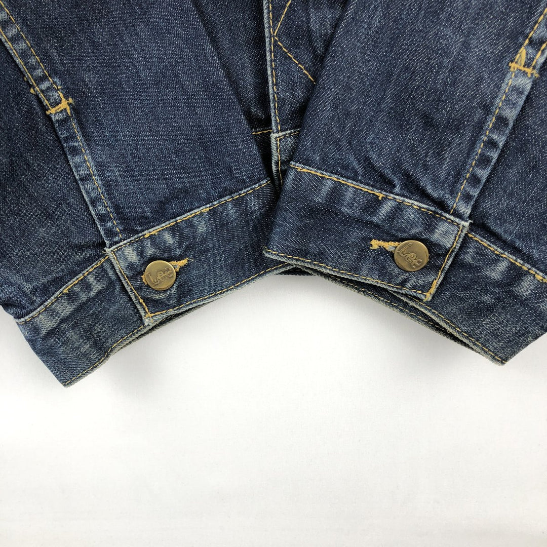 Lee denim jacket, men's size XXL. cotton blue type Vintage Second Hand