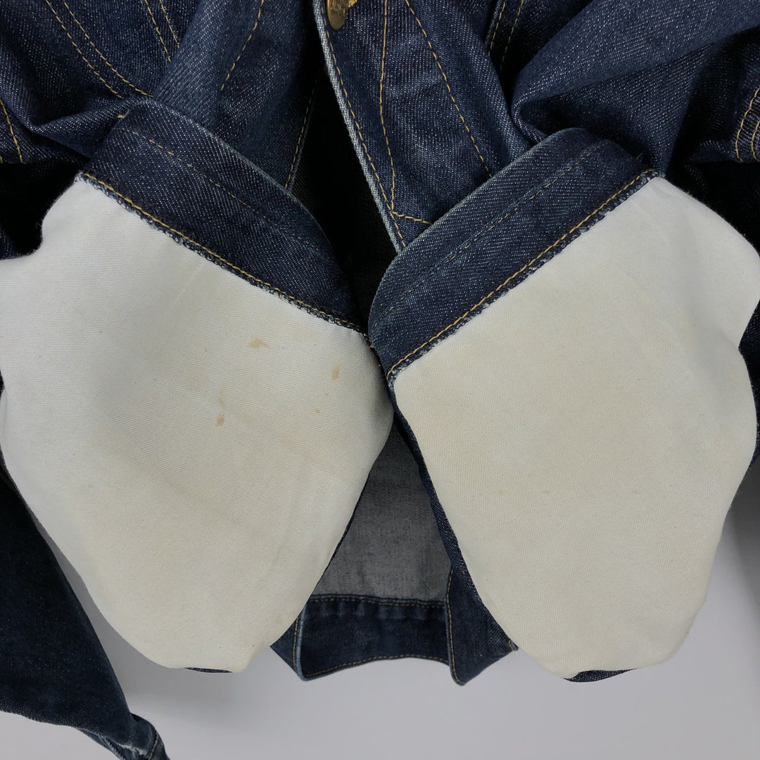 Lee denim jacket, men's size XXL. cotton blue type Vintage Second Hand