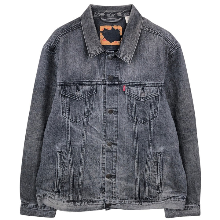Levi's 72334-0332 Denim Jacket (Men's XXL equivalent) cotton gray type Vintage Second Hand