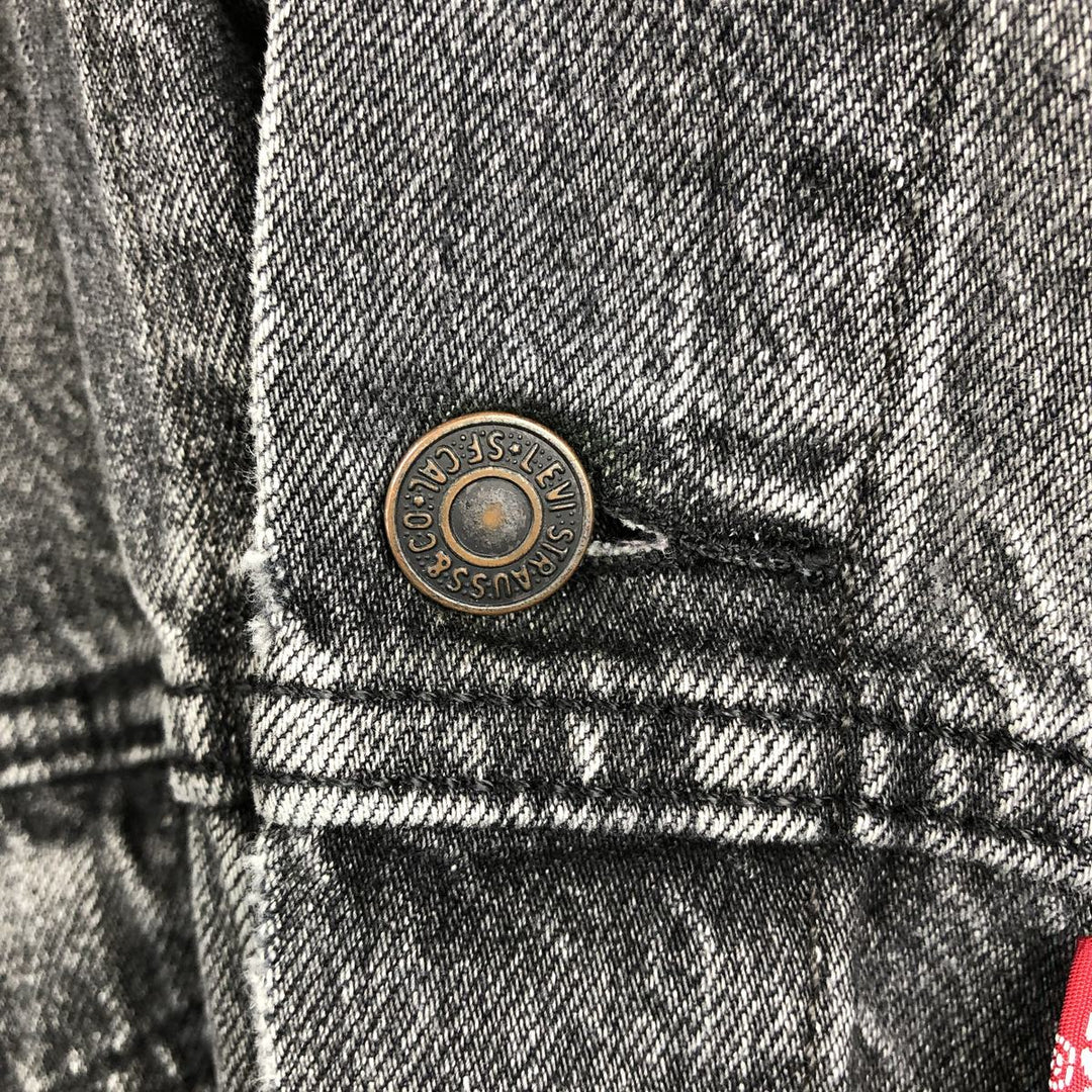 Levi's 72334-0332 Denim Jacket (Men's XXL equivalent) cotton gray type Vintage Second Hand