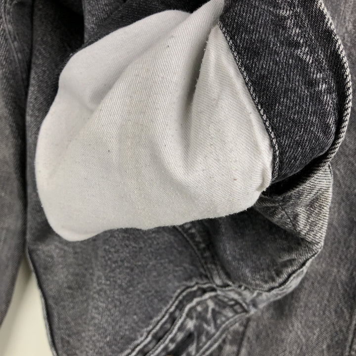 Levi's 72334-0332 Denim Jacket (Men's XXL equivalent) cotton gray type Vintage Second Hand