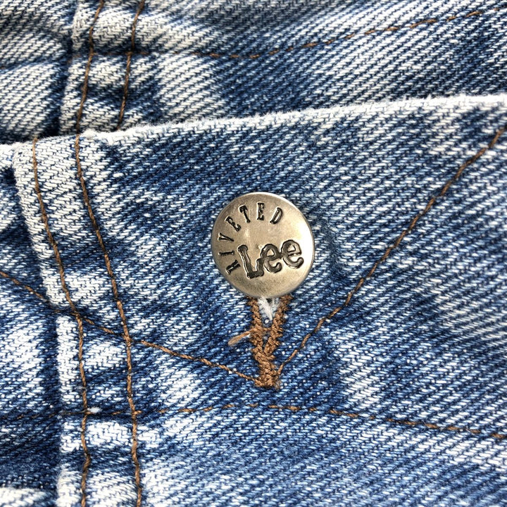Lee RIVETED Denim Jacket (Men's Size M) unclear Blue type light blue Vintage Second Hand