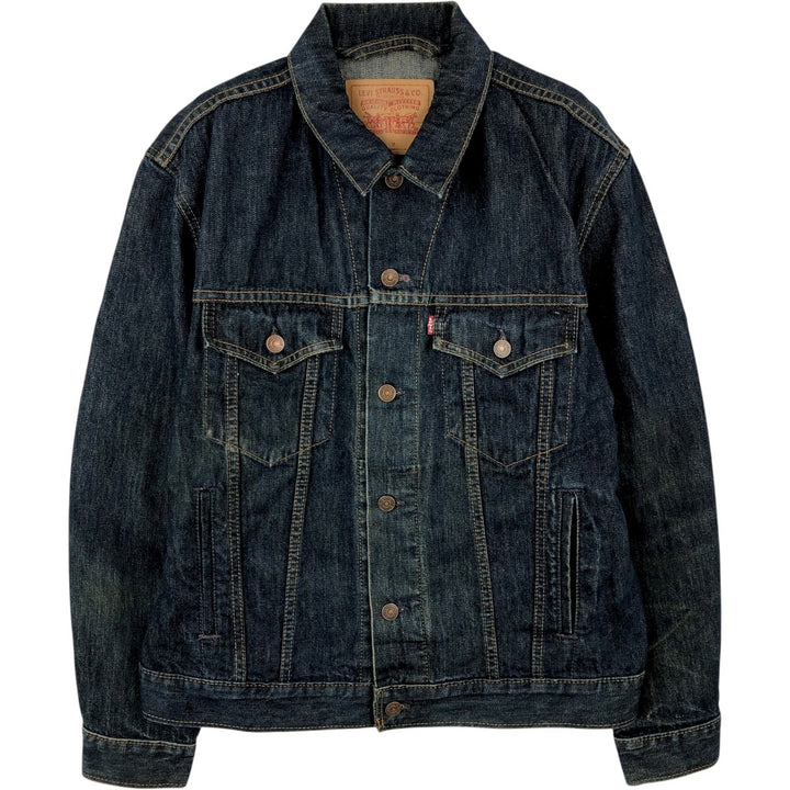 1990'S Levi's 75506 Denim Jacket, Made in Canada, Men's Size M (approx.), Vintage cotton blue type Vintage Second Hand