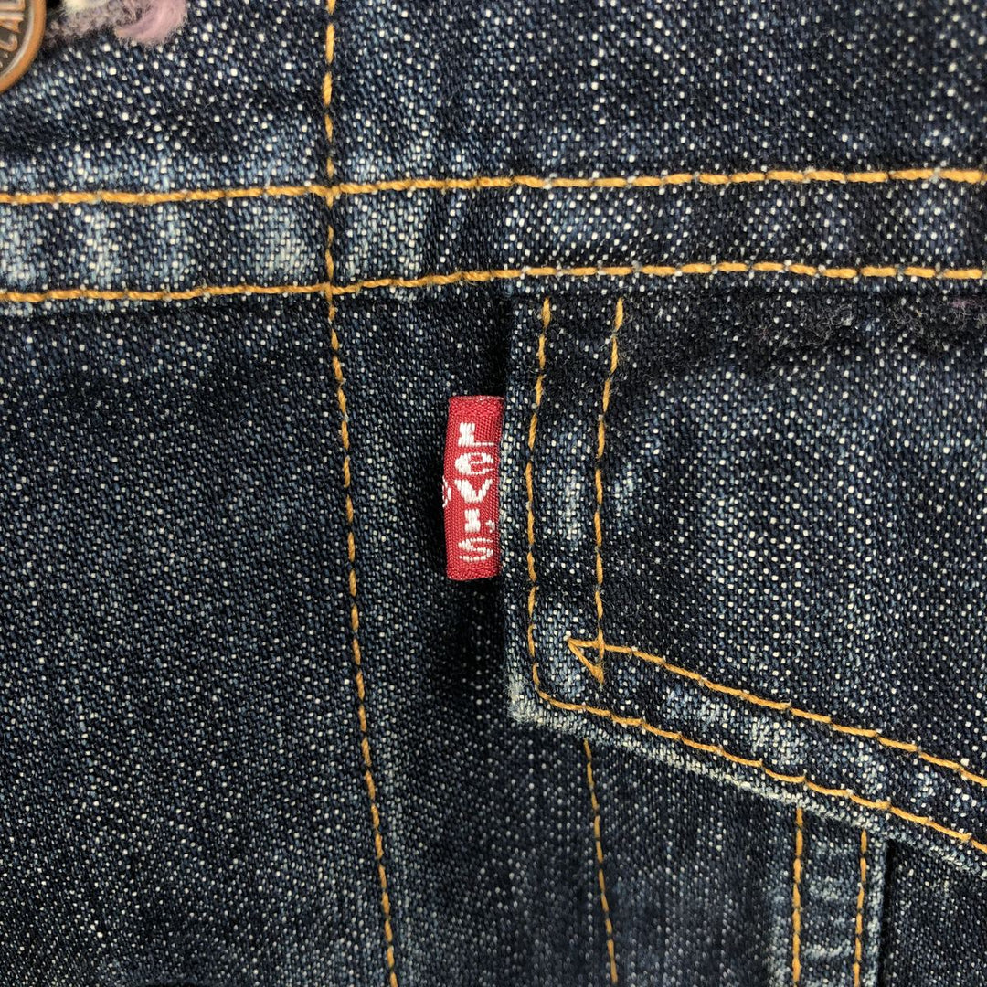 1990'S Levi's 75506 Denim Jacket, Made in Canada, Men's Size M (approx.), Vintage cotton blue type Vintage Second Hand