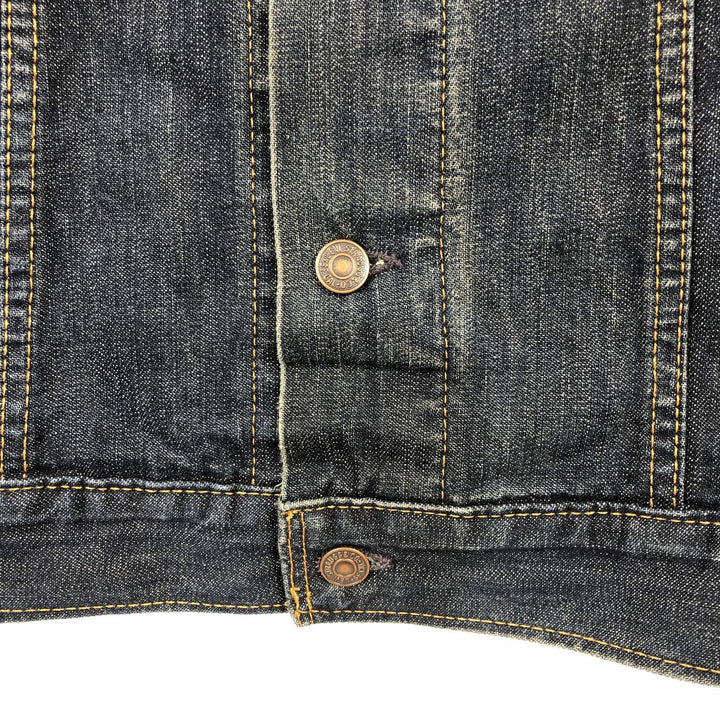 1990'S Levi's 75506 Denim Jacket, Made in Canada, Men's Size M (approx.), Vintage cotton blue type Vintage Second Hand