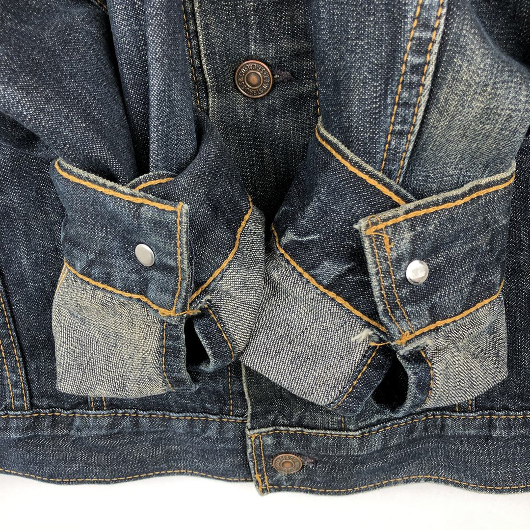 1990'S Levi's 75506 Denim Jacket, Made in Canada, Men's Size M (approx.), Vintage cotton blue type Vintage Second Hand