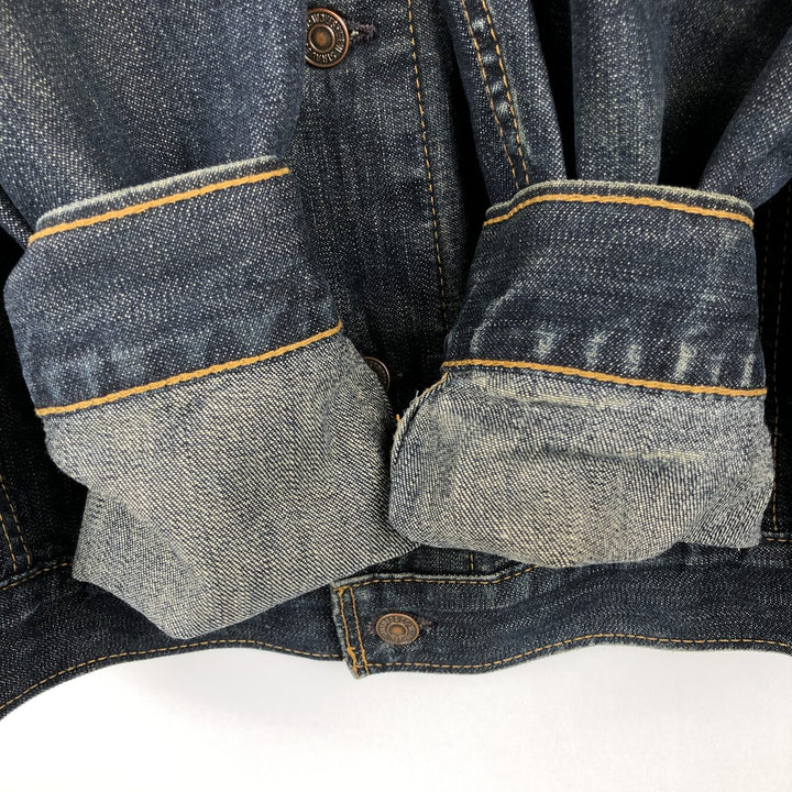 1990'S Levi's 75506 Denim Jacket, Made in Canada, Men's Size M (approx.), Vintage cotton blue type Vintage Second Hand