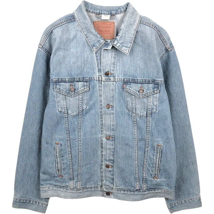2000'S Levi's 70507-0514 Denim Jacket (G-Jean) XX-LARGE (Men's XXL equivalent) cotton blue type Vintage Second Hand