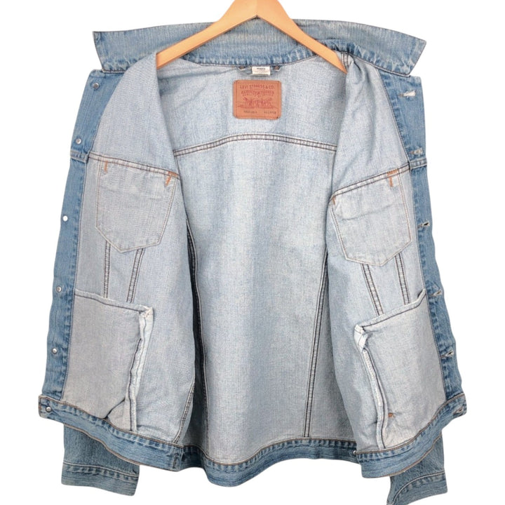 2000'S Levi's 70507-0514 Denim Jacket (G-Jean) XX-LARGE (Men's XXL equivalent) cotton blue type Vintage Second Hand