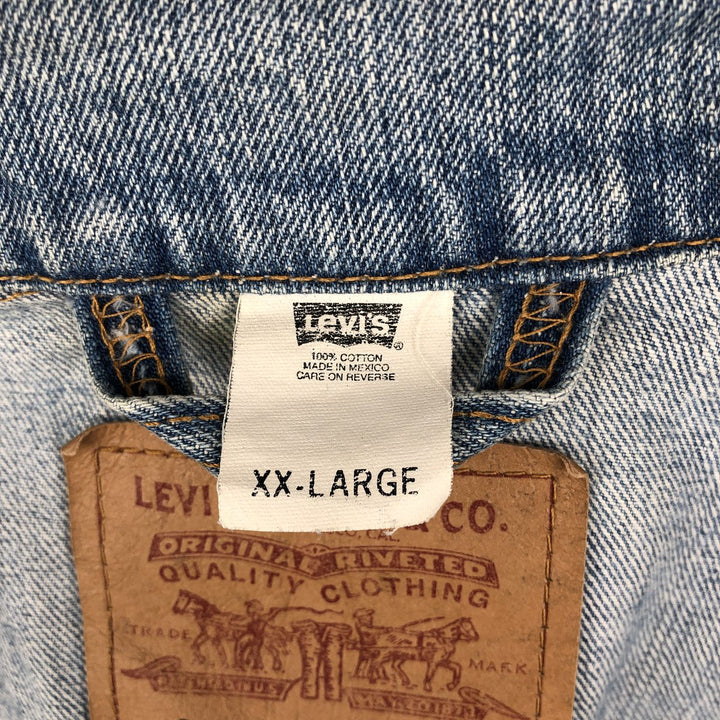 2000'S Levi's 70507-0514 Denim Jacket (G-Jean) XX-LARGE (Men's XXL equivalent) cotton blue type Vintage Second Hand