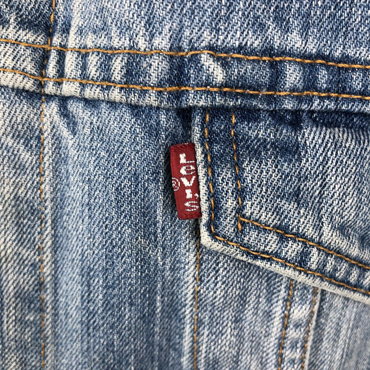 2000'S Levi's 70507-0514 Denim Jacket (G-Jean) XX-LARGE (Men's XXL equivalent) cotton blue type Vintage Second Hand