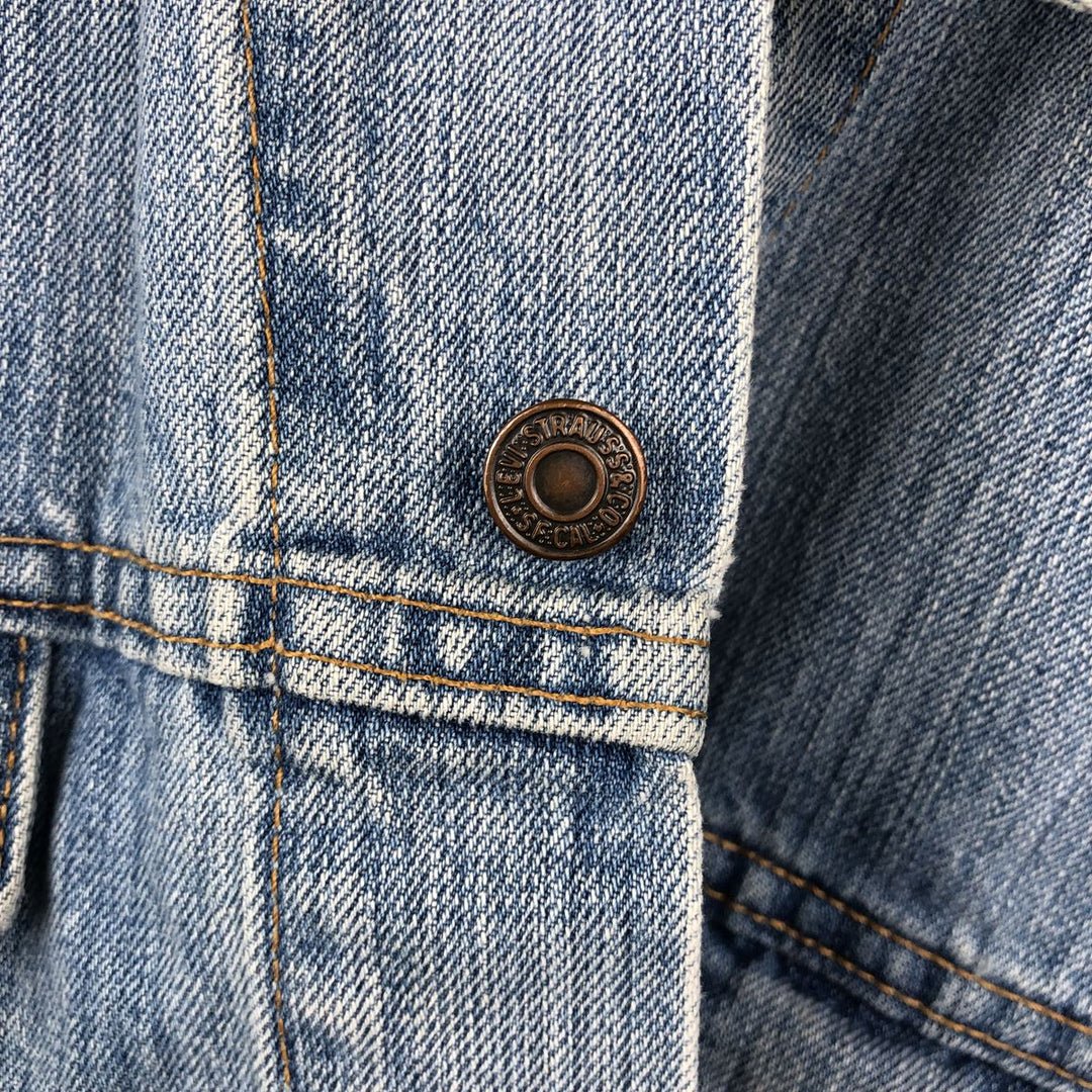 2000'S Levi's 70507-0514 Denim Jacket (G-Jean) XX-LARGE (Men's XXL equivalent) cotton blue type Vintage Second Hand