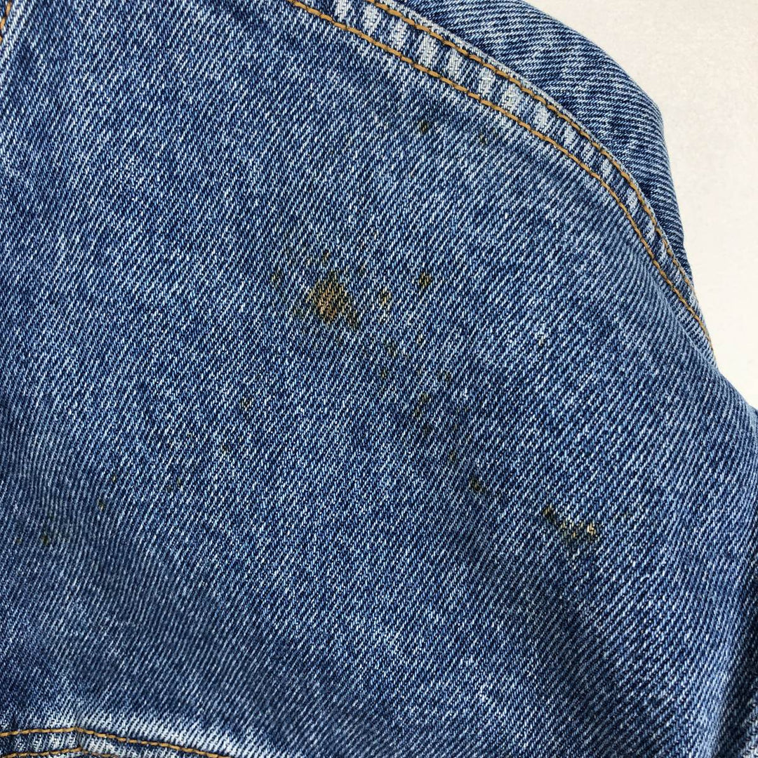 1980'S Lee Rough Rider Denim Jacket, Men's Size L (approx.), Vintage cotton blue type Vintage Second Hand