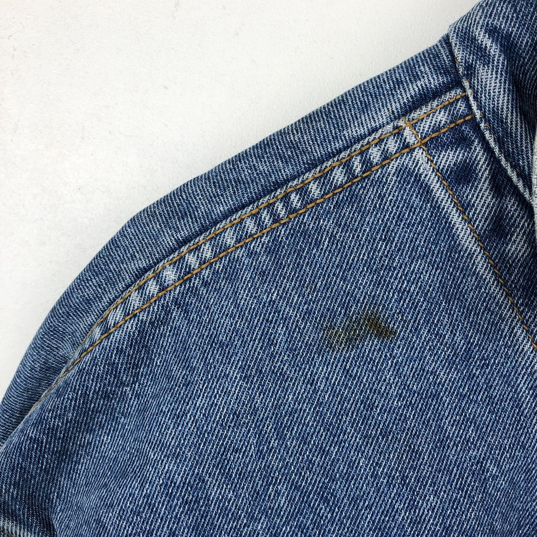 1980'S Lee Rough Rider Denim Jacket, Men's Size L (approx.), Vintage cotton blue type Vintage Second Hand