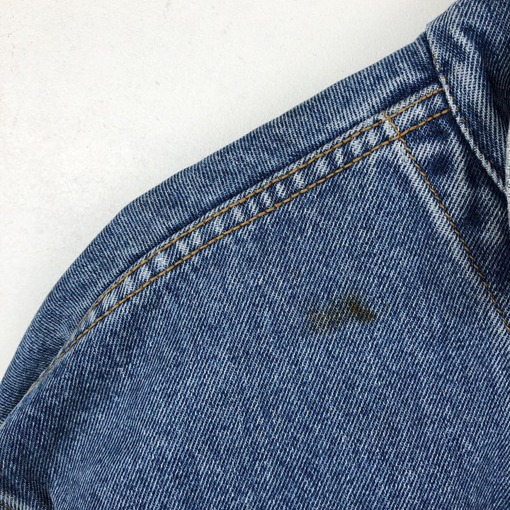 1980'S Lee Rough Rider Denim Jacket, Men's Size L (approx.), Vintage cotton blue type Vintage Second Hand