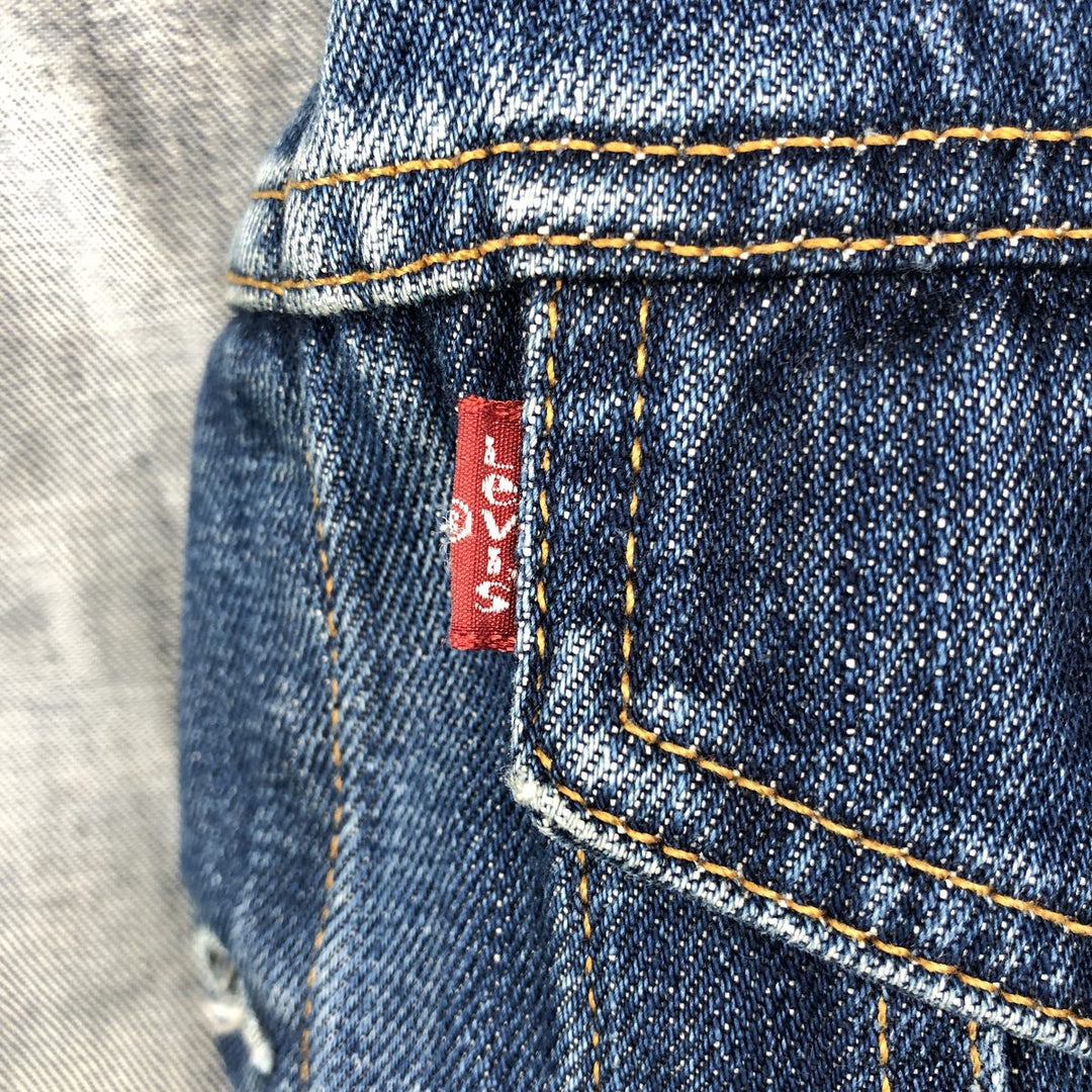 2000'S Levi's 70550 04 Euro Model Denim Jacket (Men's Size M) cotton blue type Vintage Second Hand