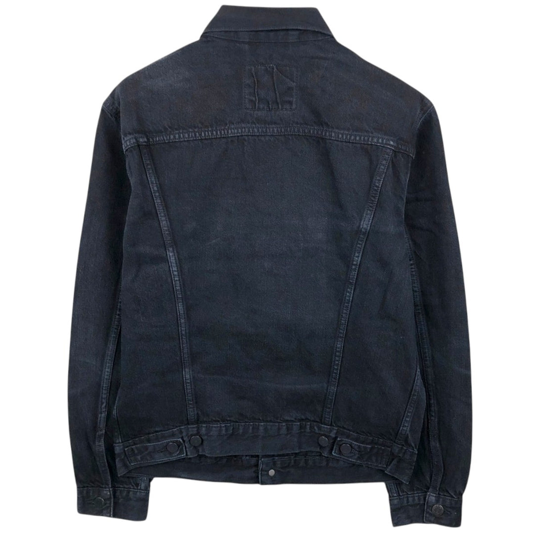 Levi's Levi's Premium Black Denim Jacket, Men's Size Medium cotton black type Vintage Second Hand