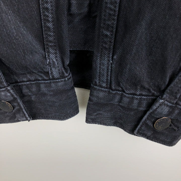 Levi's Levi's Premium Black Denim Jacket, Men's Size Medium cotton black type Vintage Second Hand