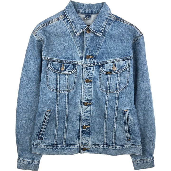 Lee Sanforized Denim Jacket (Men's Size L) cotton blue type Vintage Second Hand