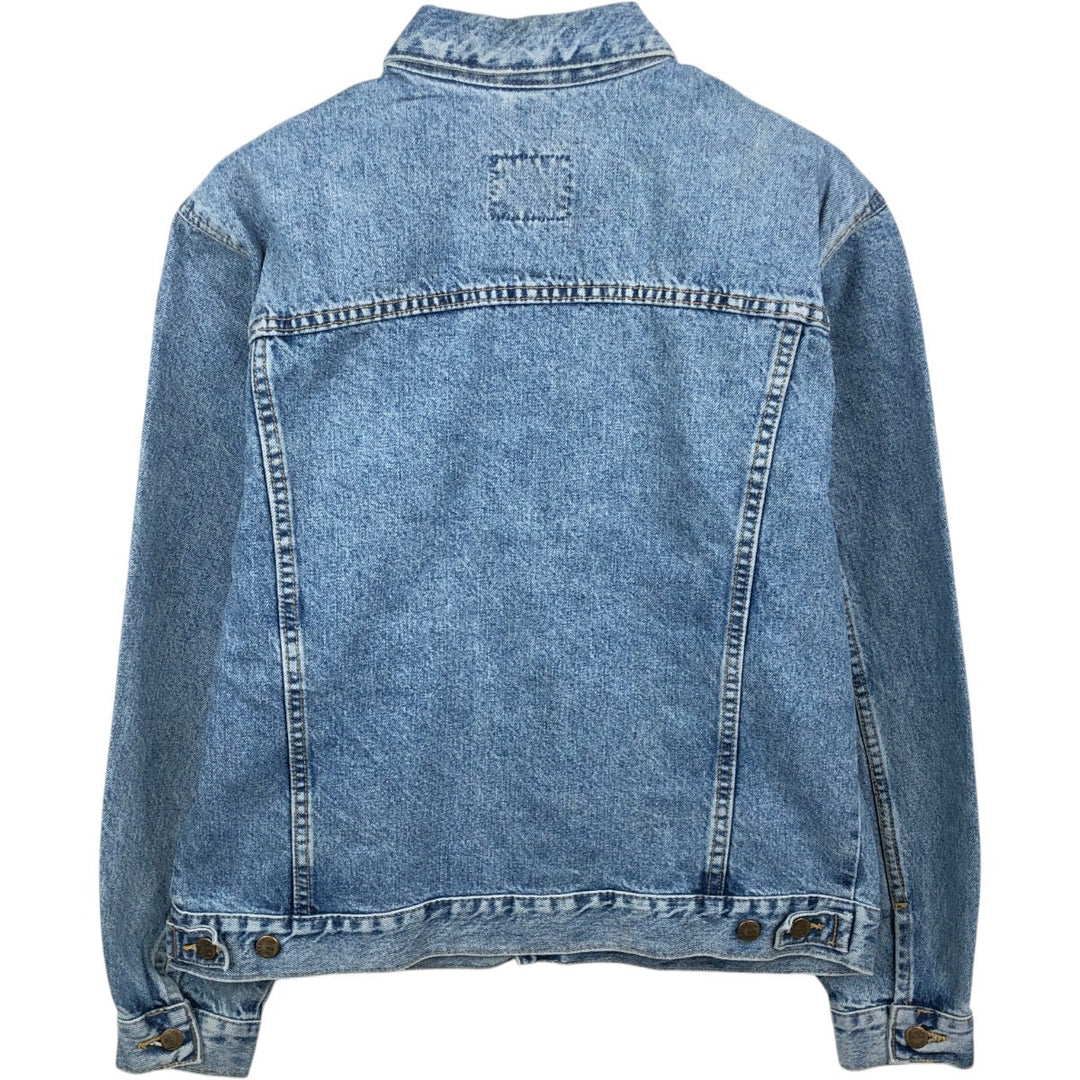 Lee Sanforized Denim Jacket (Men's Size L) cotton blue type Vintage Second Hand