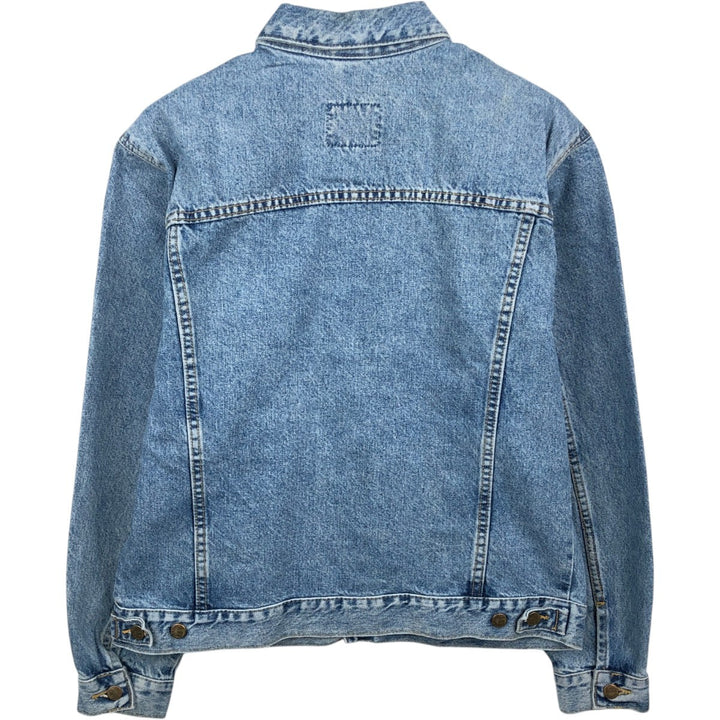 Lee Sanforized Denim Jacket (Men's Size L) cotton blue type Vintage Second Hand