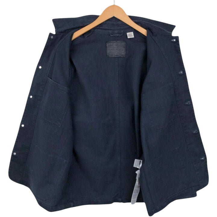 Levi's Engineer Coat Denim Coveralls, Men's Size XL (approx.) cotton navy blue type Vintage Second Hand