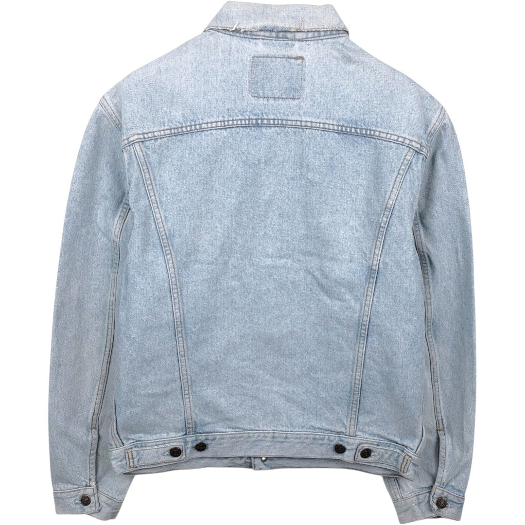 1990'S Levi's 70503-0213 Denim Jacket, Italian Made, Men's Size M (approx.), Vintage cotton blue type Vintage Second Hand
