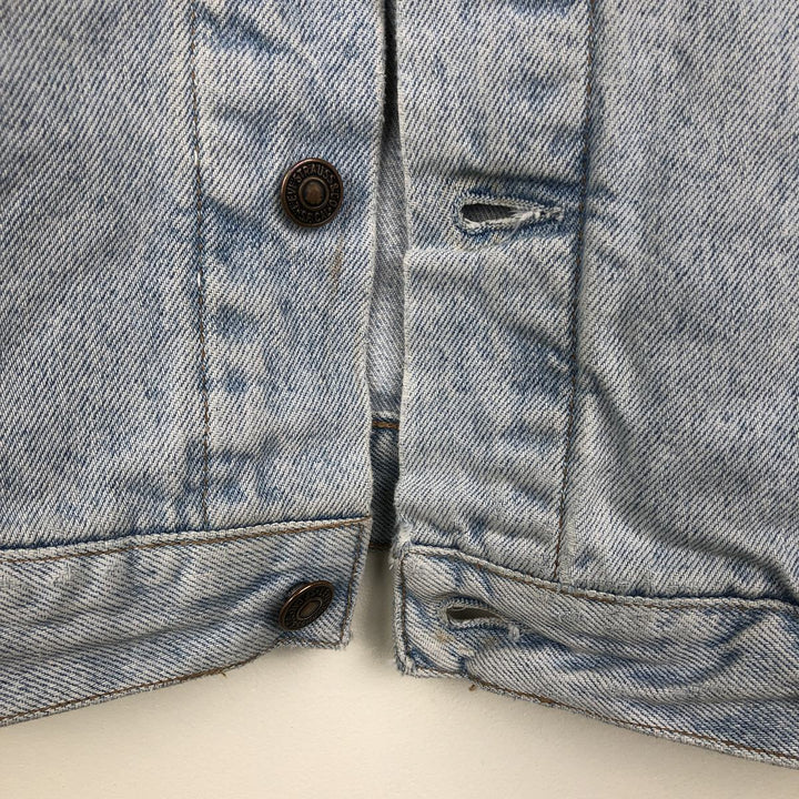 1990'S Levi's 70503-0213 Denim Jacket, Italian Made, Men's Size M (approx.), Vintage cotton blue type Vintage Second Hand