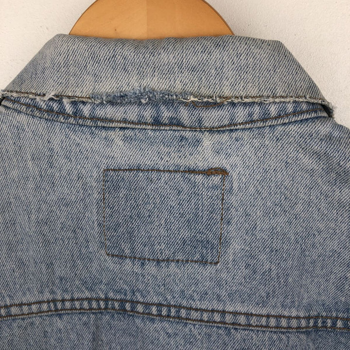 1990'S Levi's 70503-0213 Denim Jacket, Italian Made, Men's Size M (approx.), Vintage cotton blue type Vintage Second Hand