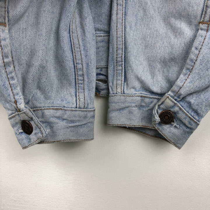 1990'S Levi's 70503-0213 Denim Jacket, Italian Made, Men's Size M (approx.), Vintage cotton blue type Vintage Second Hand