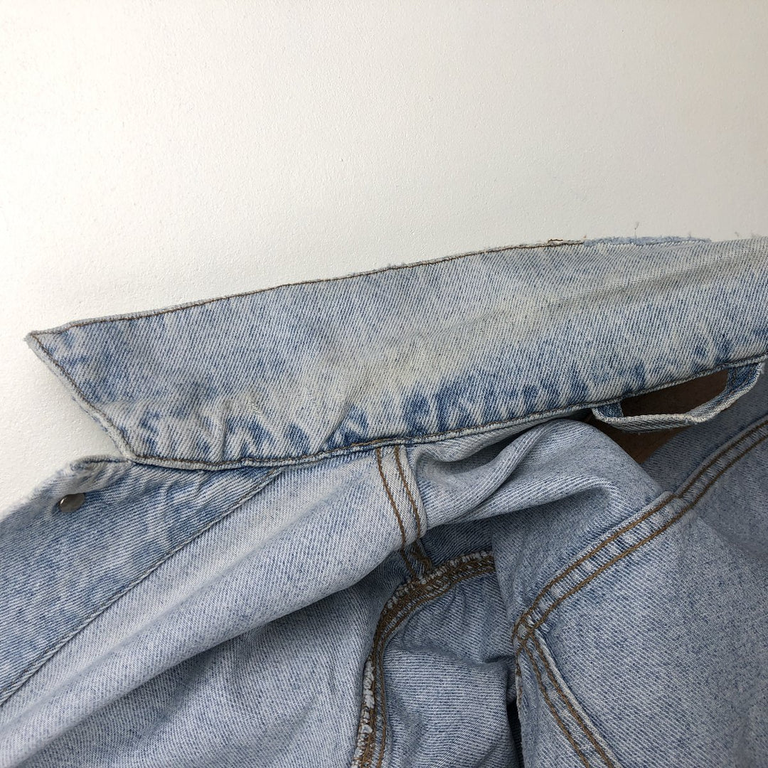 1990'S Levi's 70503-0213 Denim Jacket, Italian Made, Men's Size M (approx.), Vintage cotton blue type Vintage Second Hand