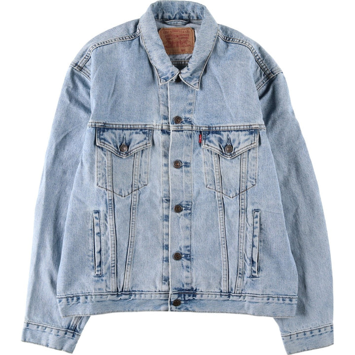 Levi's 70503-02 Denim Jacket, Men's XL cotton Blue type light blue Vintage Second Hand