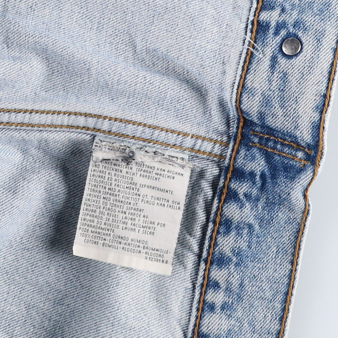 Levi's 70503-02 Denim Jacket, Men's XL cotton Blue type light blue Vintage Second Hand