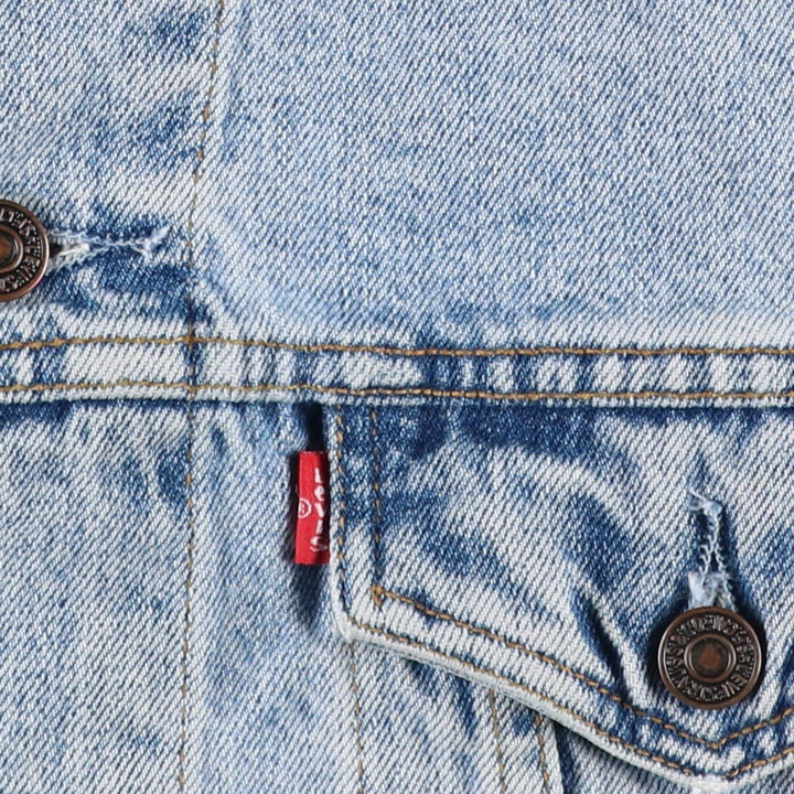 Levi's 70503-02 Denim Jacket, Men's XL cotton Blue type light blue Vintage Second Hand