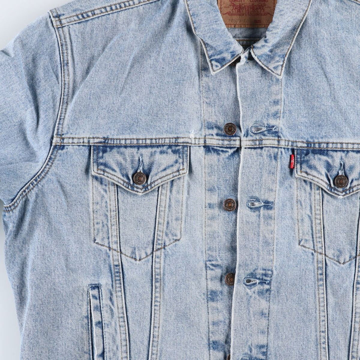 Levi's 70503-02 Denim Jacket, Men's XL cotton Blue type light blue Vintage Second Hand