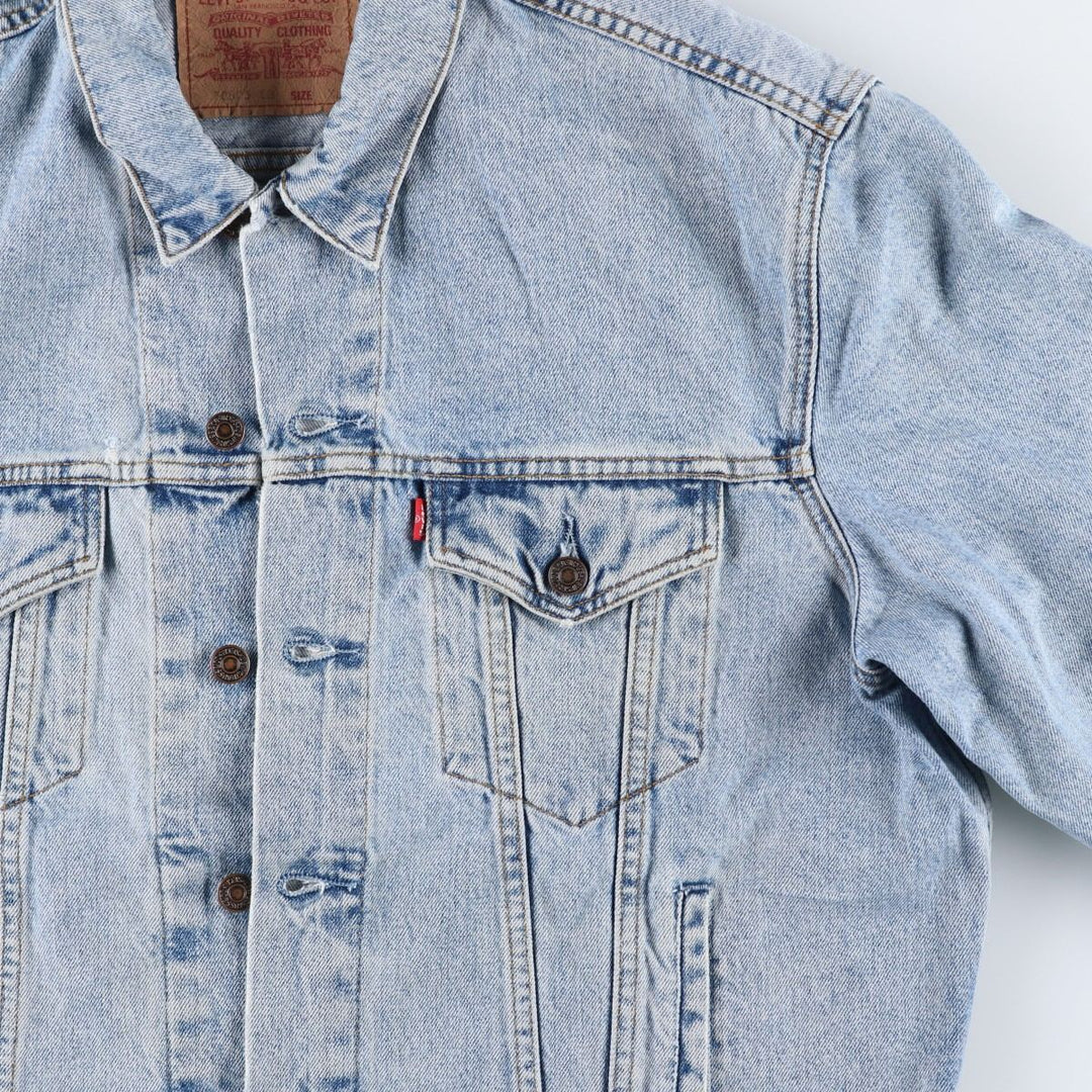 Levi's 70503-02 Denim Jacket, Men's XL cotton Blue type light blue Vintage Second Hand