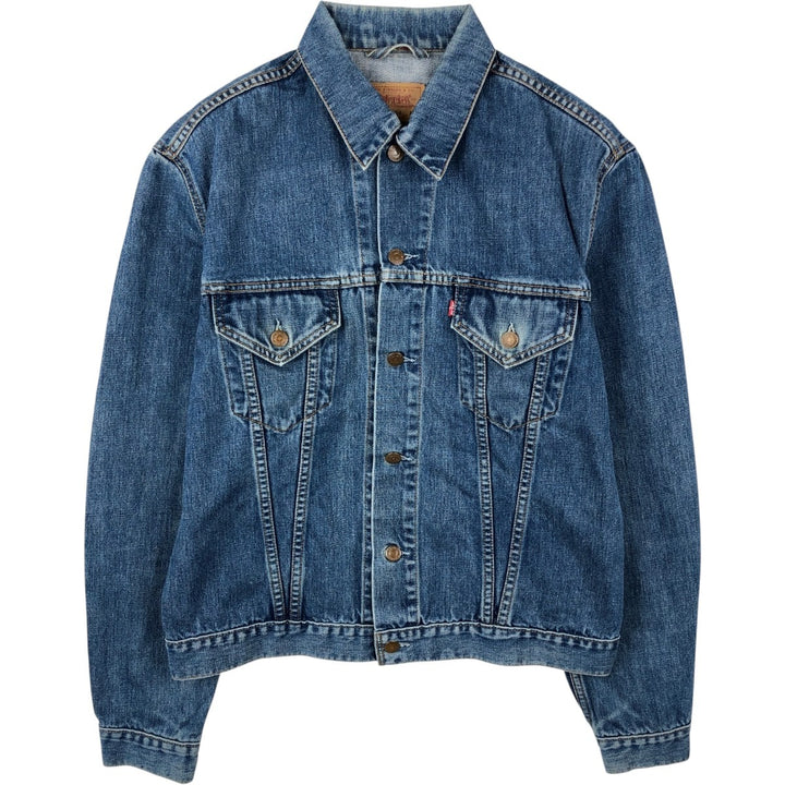 2000'S Levi's 70500-04 Denim Jacket (Men's XL equivalent) cotton blue type Vintage Second Hand