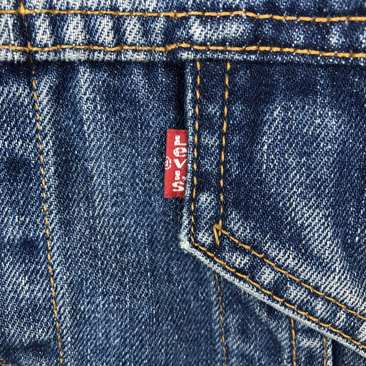 2000'S Levi's 70500-04 Denim Jacket (Men's XL equivalent) cotton blue type Vintage Second Hand
