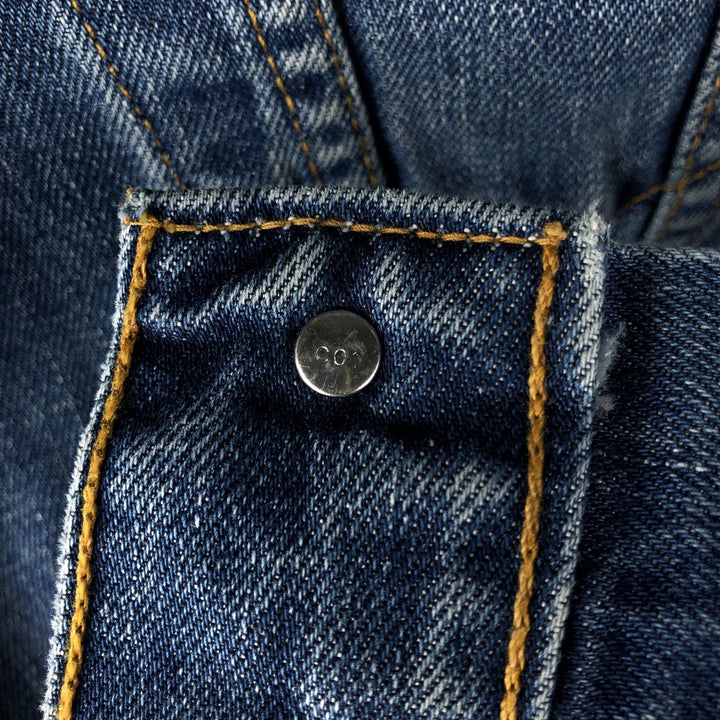 2000'S Levi's 70500-04 Denim Jacket (Men's XL equivalent) cotton blue type Vintage Second Hand