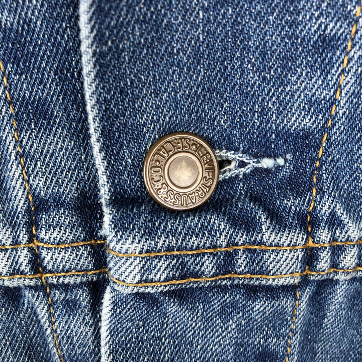 2000'S Levi's 70500-04 Denim Jacket (Men's XL equivalent) cotton blue type Vintage Second Hand