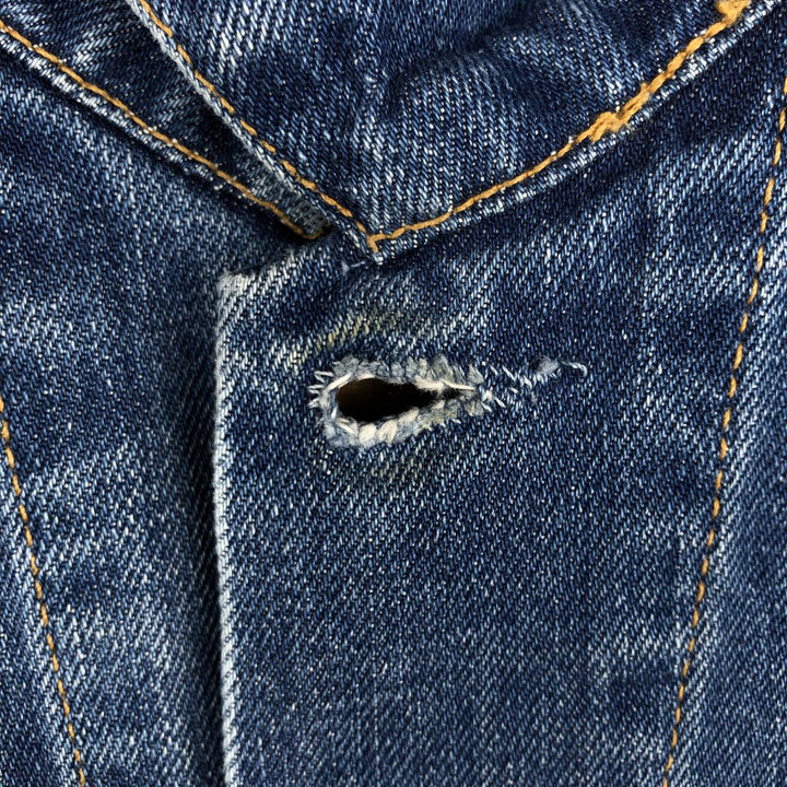 2000'S Levi's 70500-04 Denim Jacket (Men's XL equivalent) cotton blue type Vintage Second Hand