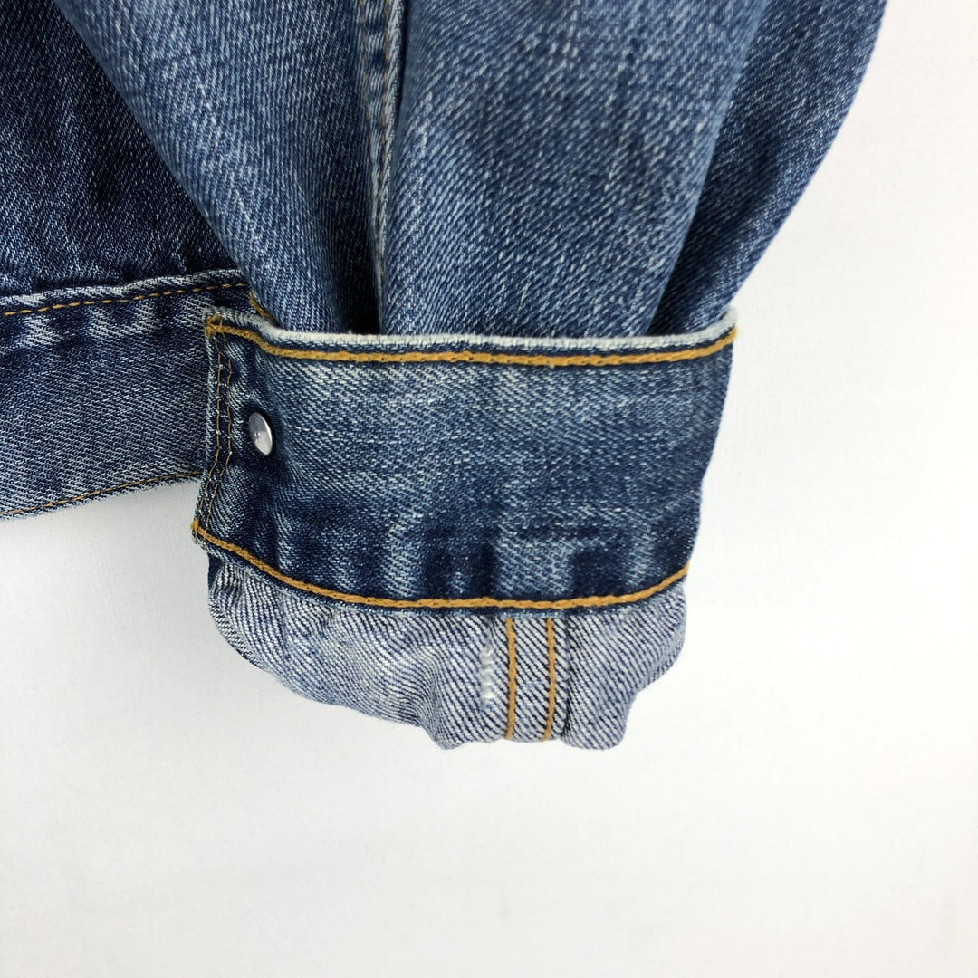 2000'S Levi's 70500-04 Denim Jacket (Men's XL equivalent) cotton blue type Vintage Second Hand