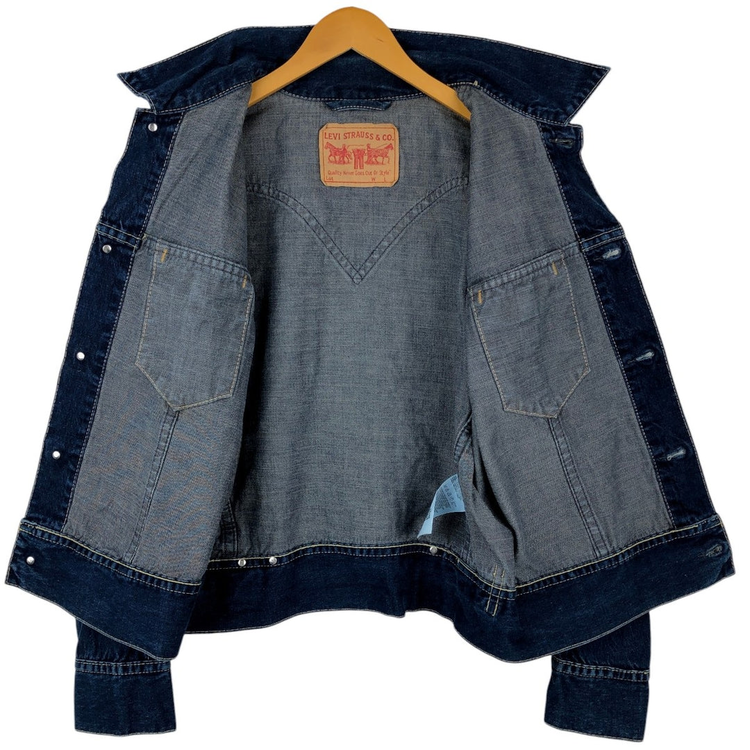 Levi's 70901 Denim Jacket (Men's Size L) cotton blue type Vintage Second Hand