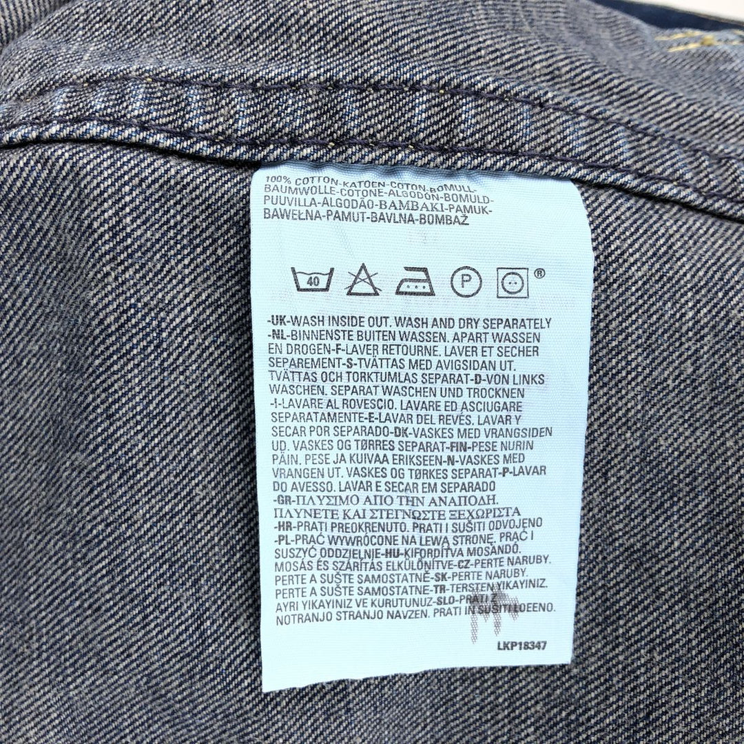 Levi's 70901 Denim Jacket (Men's Size L) cotton blue type Vintage Second Hand