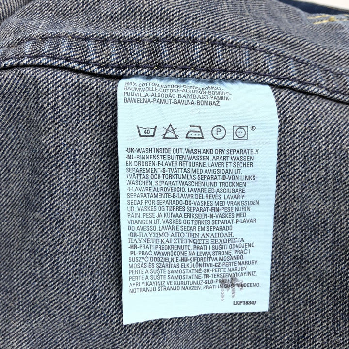 Levi's 70901 Denim Jacket (Men's Size L) cotton blue type Vintage Second Hand