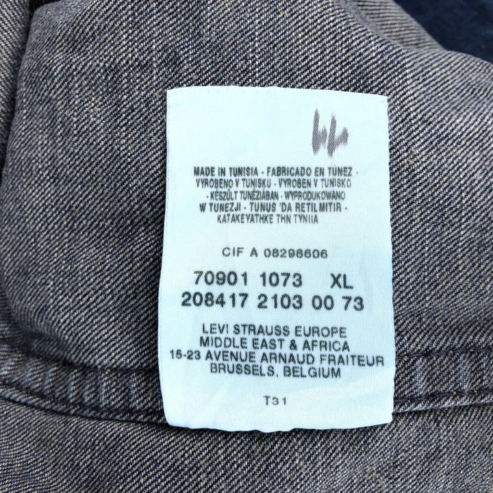 Levi's 70901 Denim Jacket (Men's Size L) cotton blue type Vintage Second Hand
