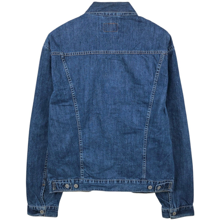 2000'S Levi's 72510-0011 Euro Model Denim Jacket (Men's XL equivalent) cotton blue type Vintage Second Hand
