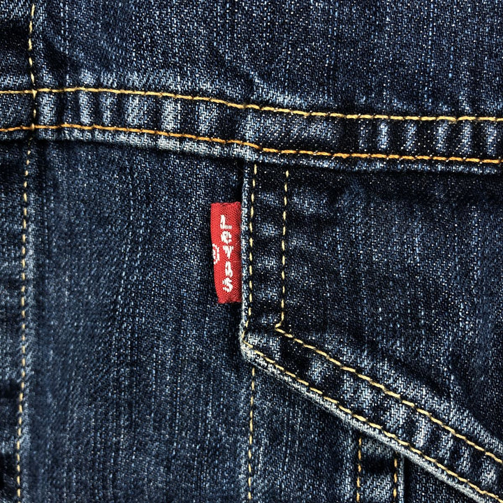 2000'S Levi's 72510-0011 Euro Model Denim Jacket (Men's XL equivalent) cotton blue type Vintage Second Hand