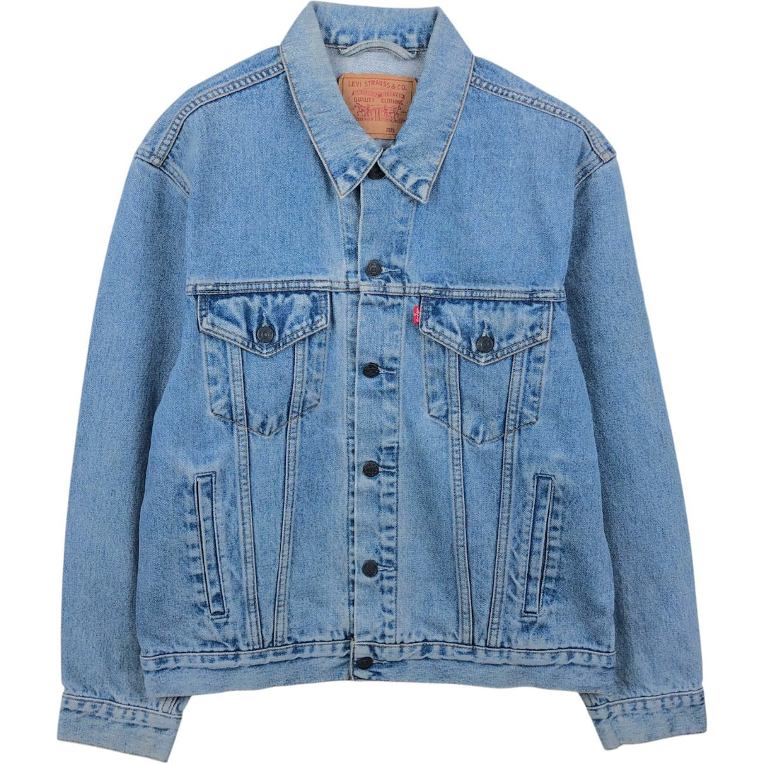 Levi's 70503-02 Denim Jacket, Men's Size L cotton blue type Vintage Second Hand